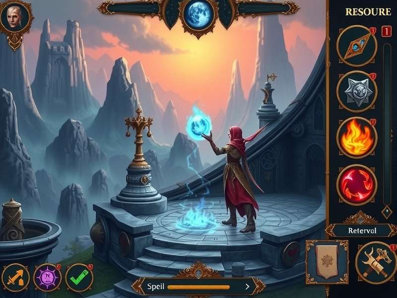 Misty Monarchs Archmage Game Scene